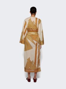 Women | Johanna Ortiz | Aqua Cruiser Tunic Dress Sand And Ecru | Multi