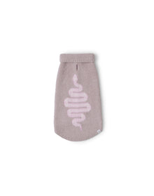 Pet | Cozychic Snake Sweater | Dusty Mauve Multi