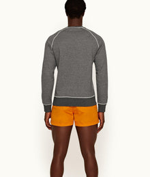 Pierce Classic Fit Contrast Stitch Sweatshirt | Mountain Grey