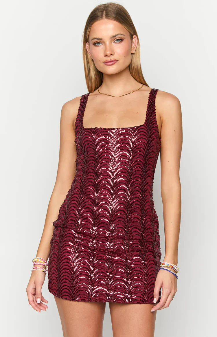 Pixie Mini Dress | Red