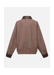 Plaid Jacket | Brown