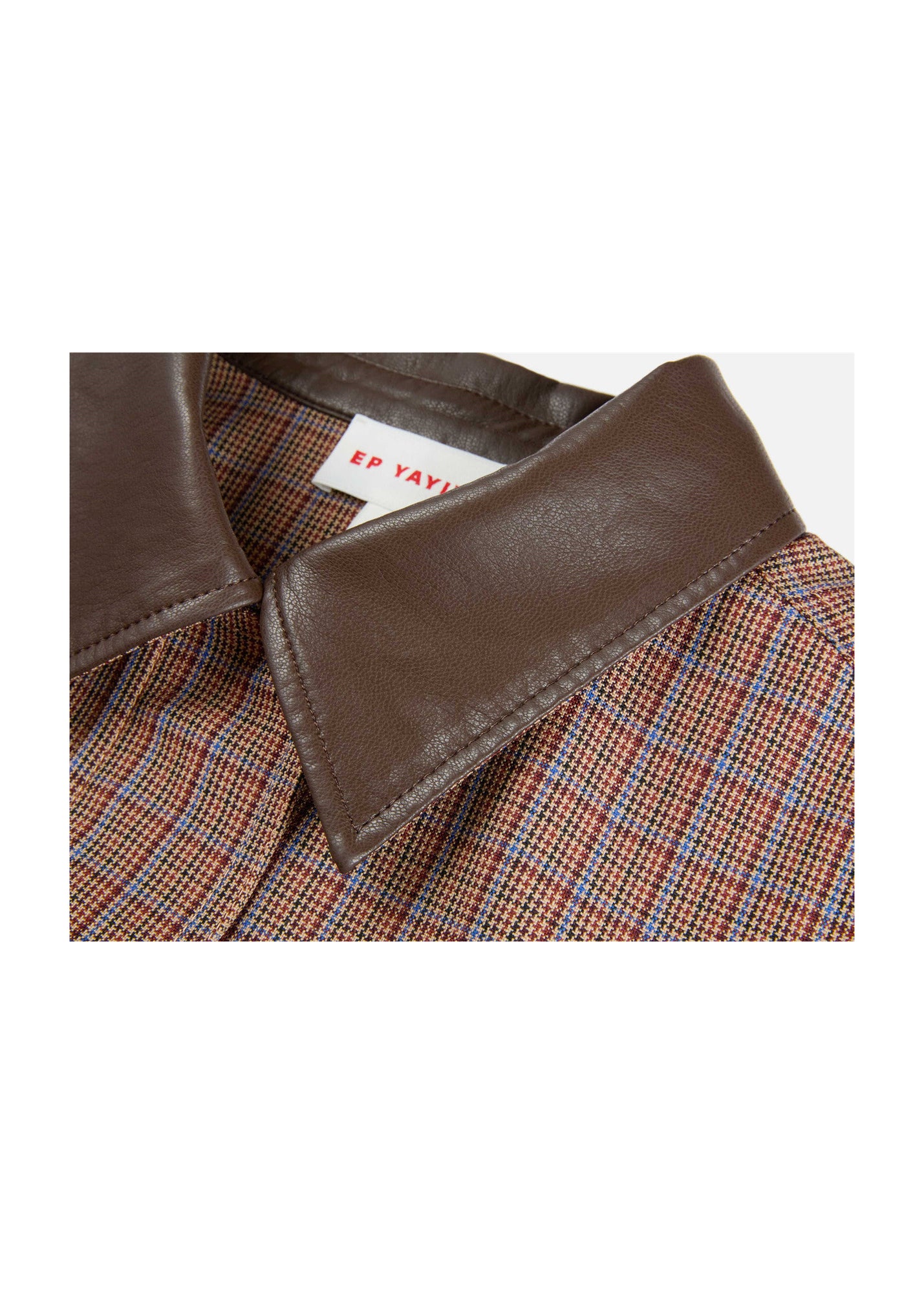 Plaid Jacket | Brown
