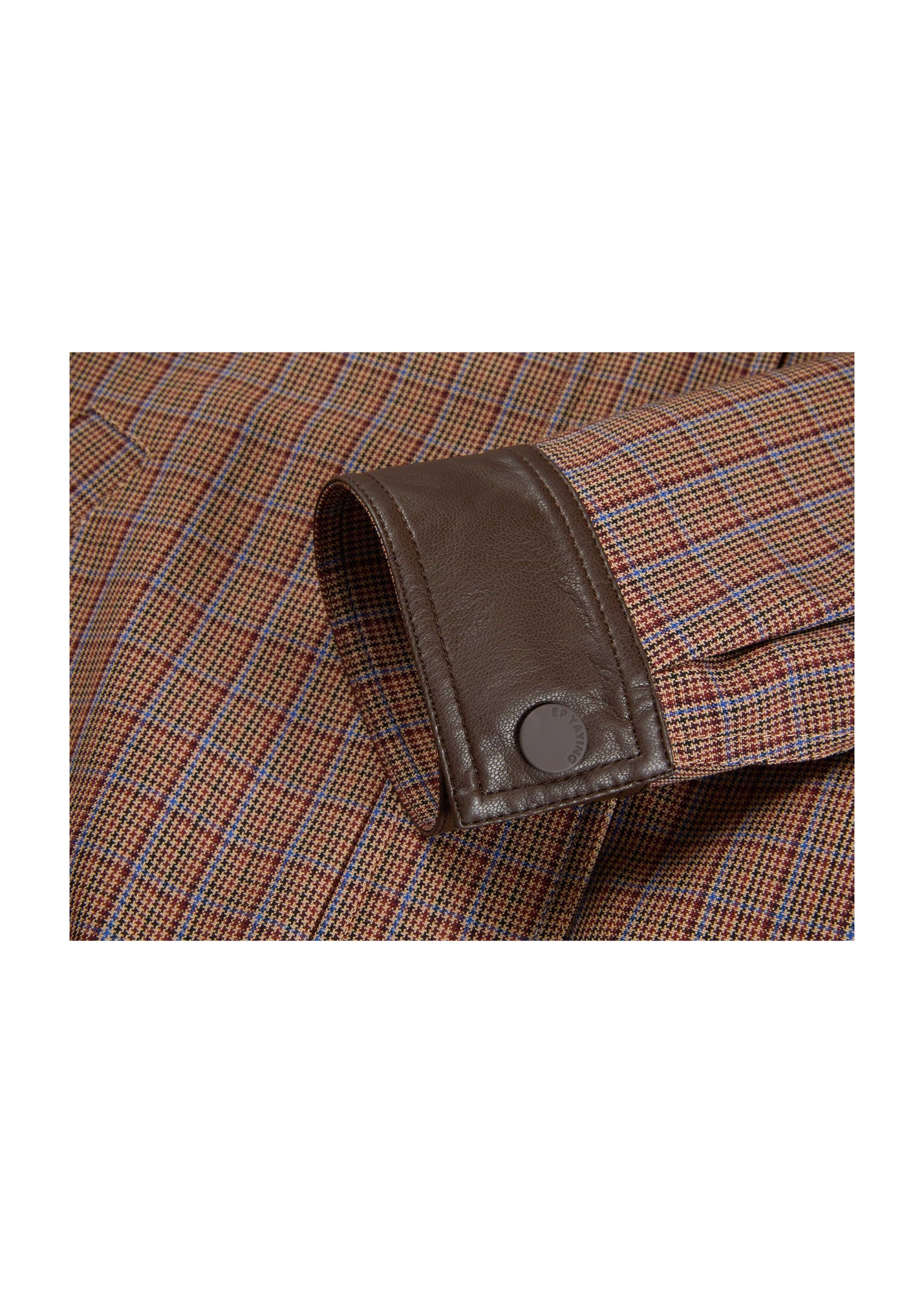 Plaid Jacket | Brown