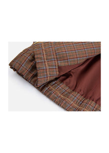Plaid Jacket | Brown