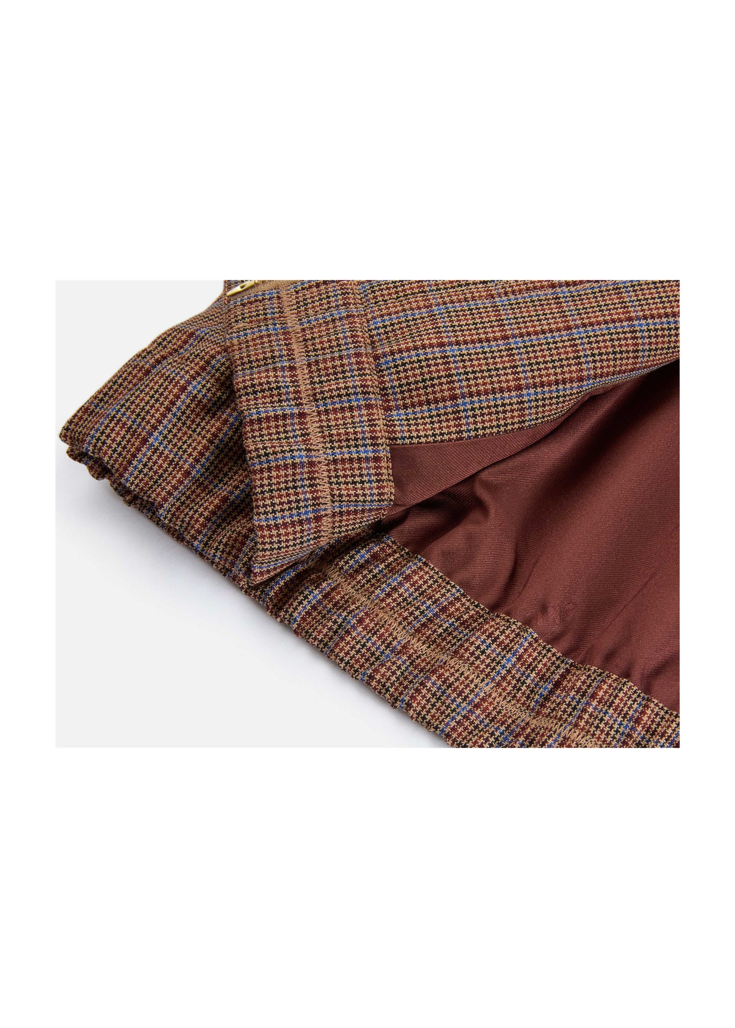 Plaid Jacket | Brown