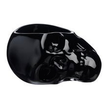 Memento Mori Faceted Skull Bowl - Large | Black