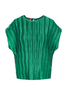 Pleated Top | Green