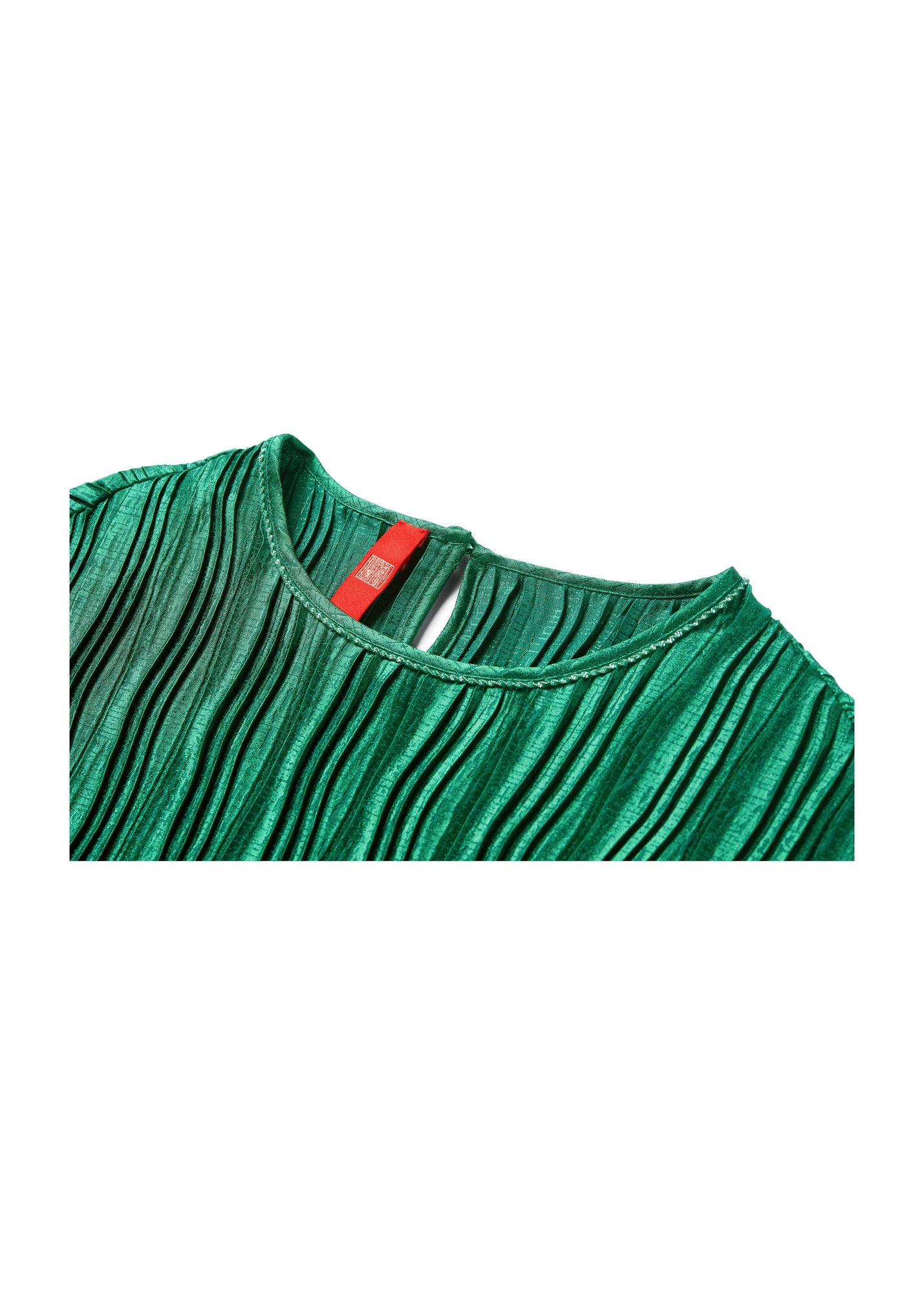 Pleated Top | Green