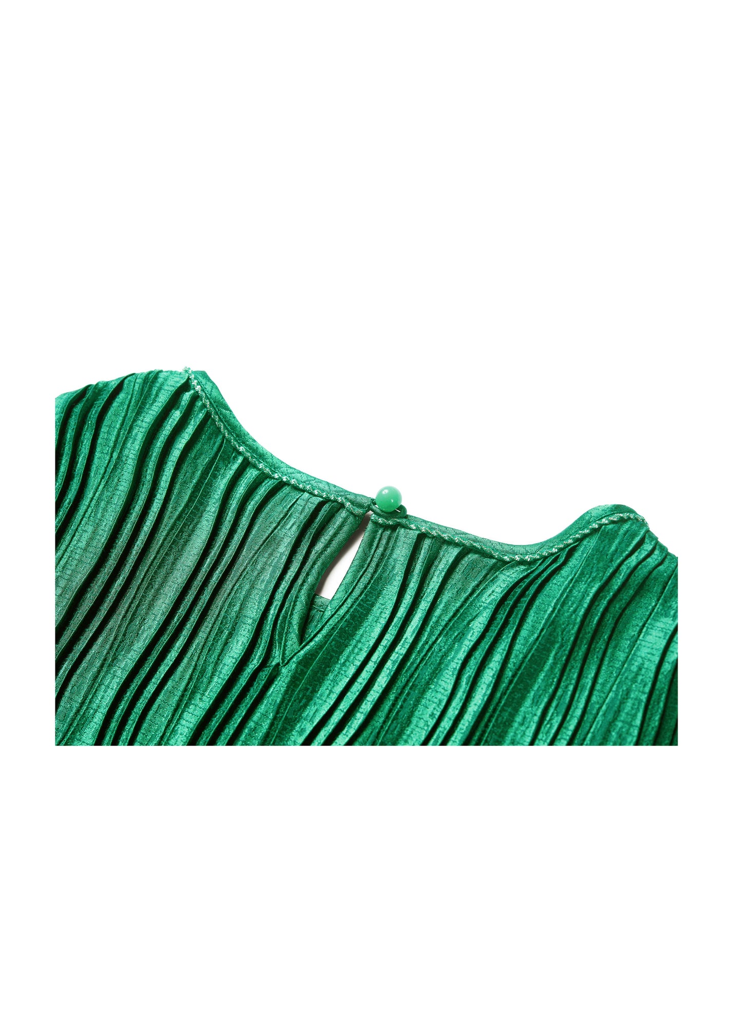 Pleated Top | Green