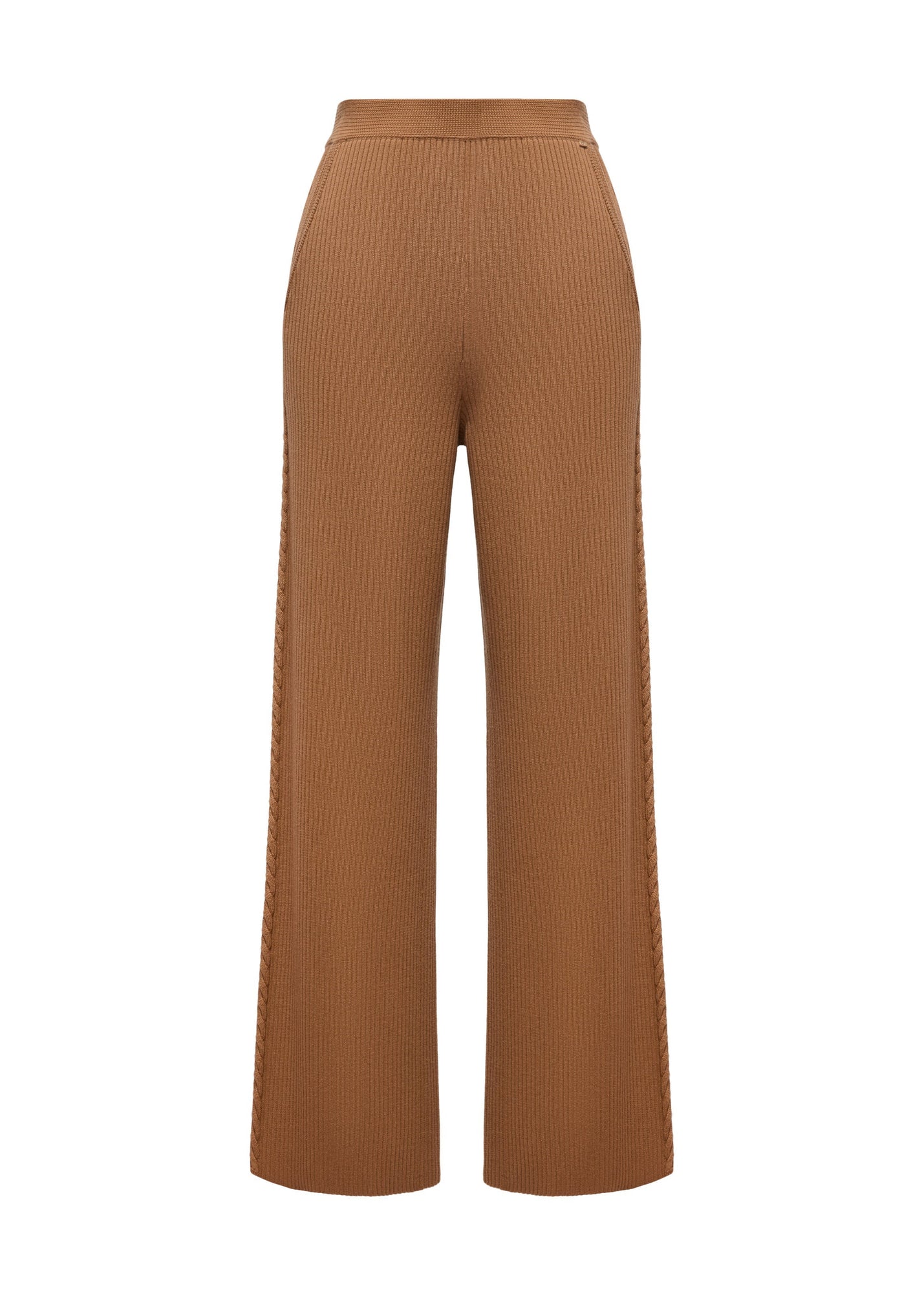 Pleated Trousers | Brown