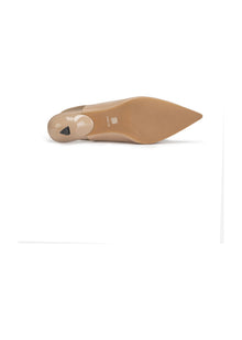 Pointed-Toe Heel | Camel