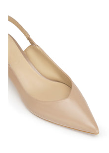 Pointed-Toe Heel | Camel