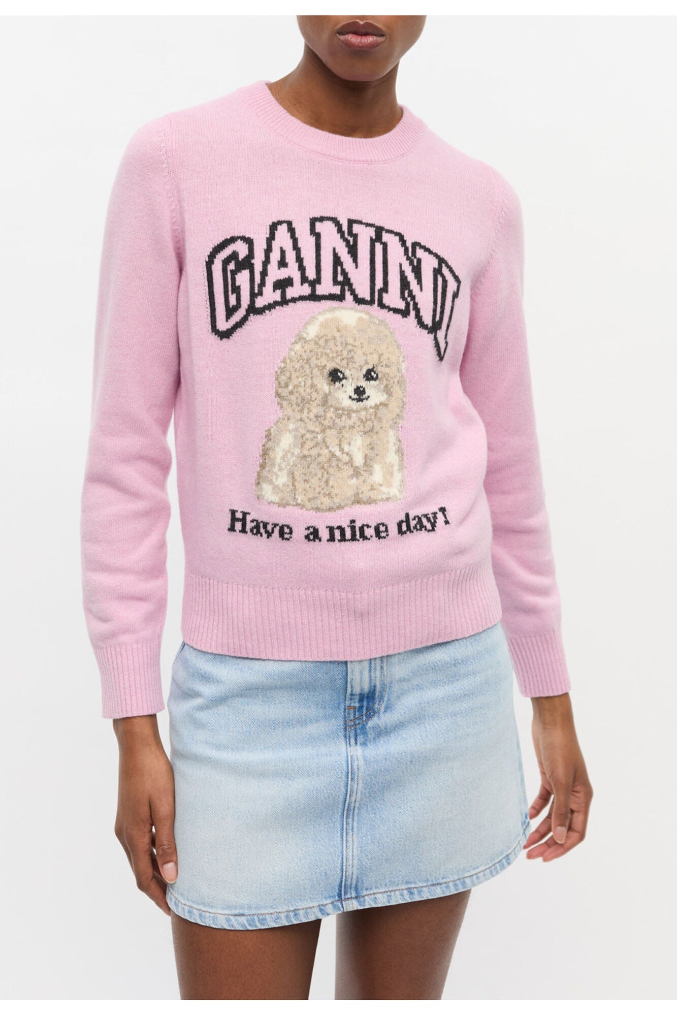 Poodle Jumper | Chalk Pink