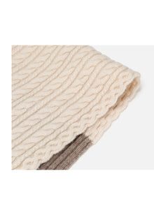 Printed Shawl | Beige/Brown