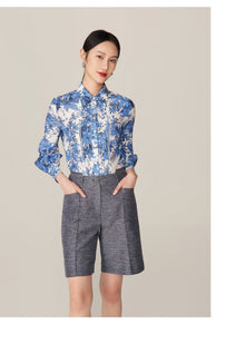 Printed Shirt | Blue