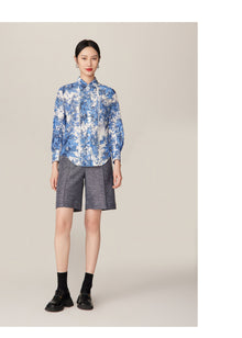 Printed Shirt | Blue