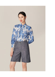 Printed Shirt | Blue