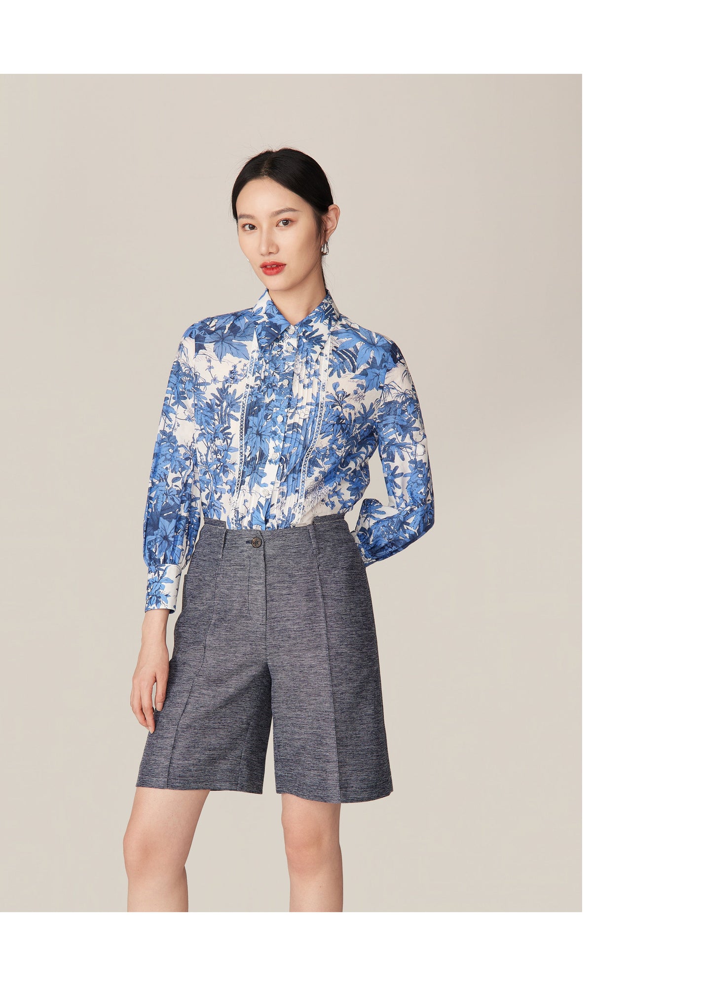 Printed Shirt | Blue