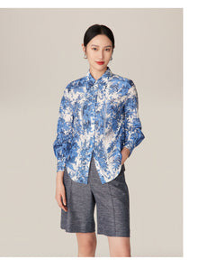 Printed Shirt | Blue