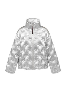 Puffer Jacket | Silver