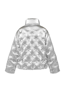 Puffer Jacket | Silver