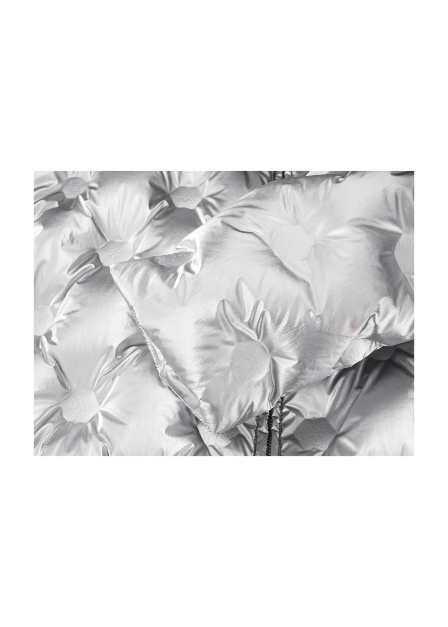 Puffer Jacket | Silver