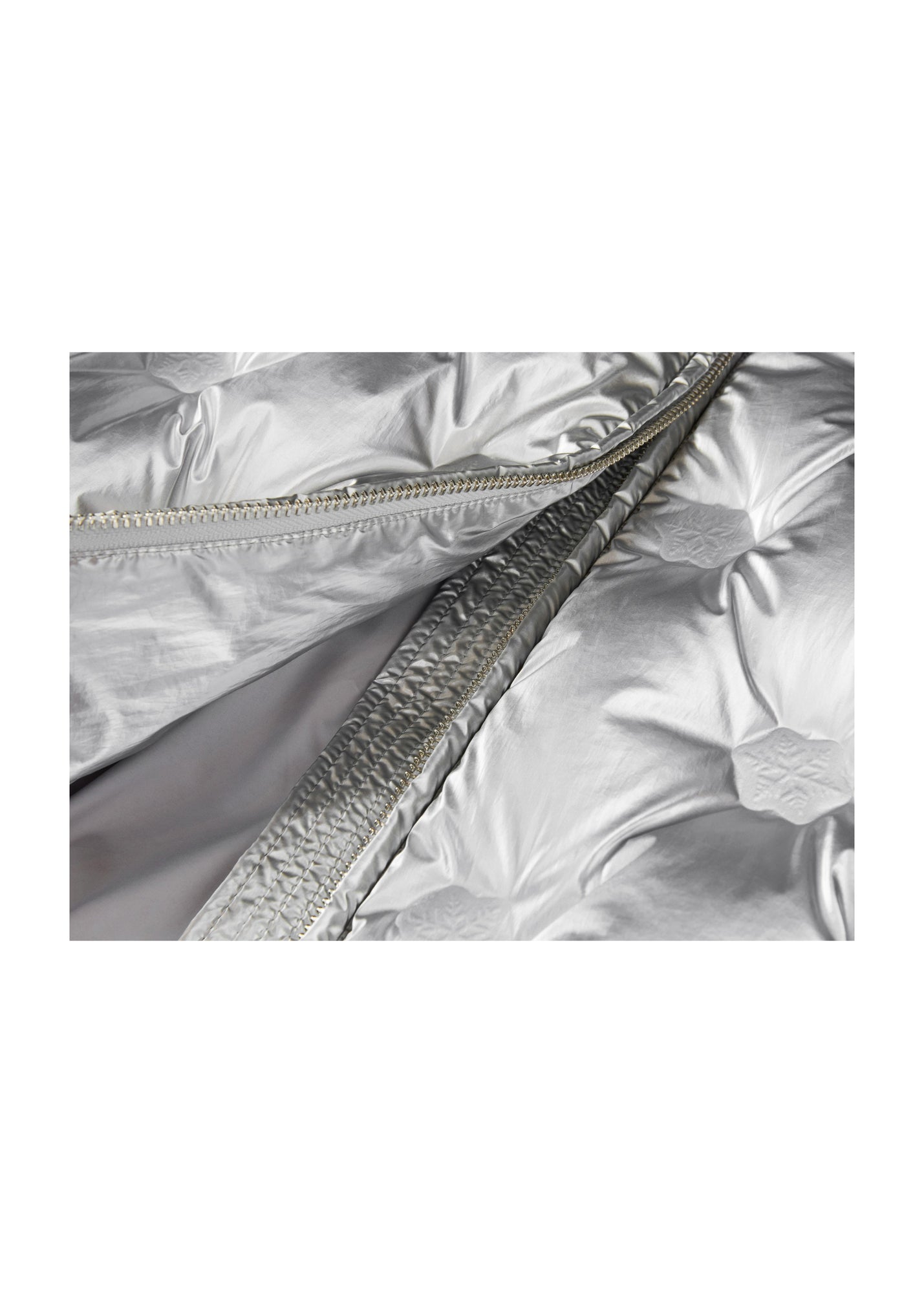 Puffer Jacket | Silver
