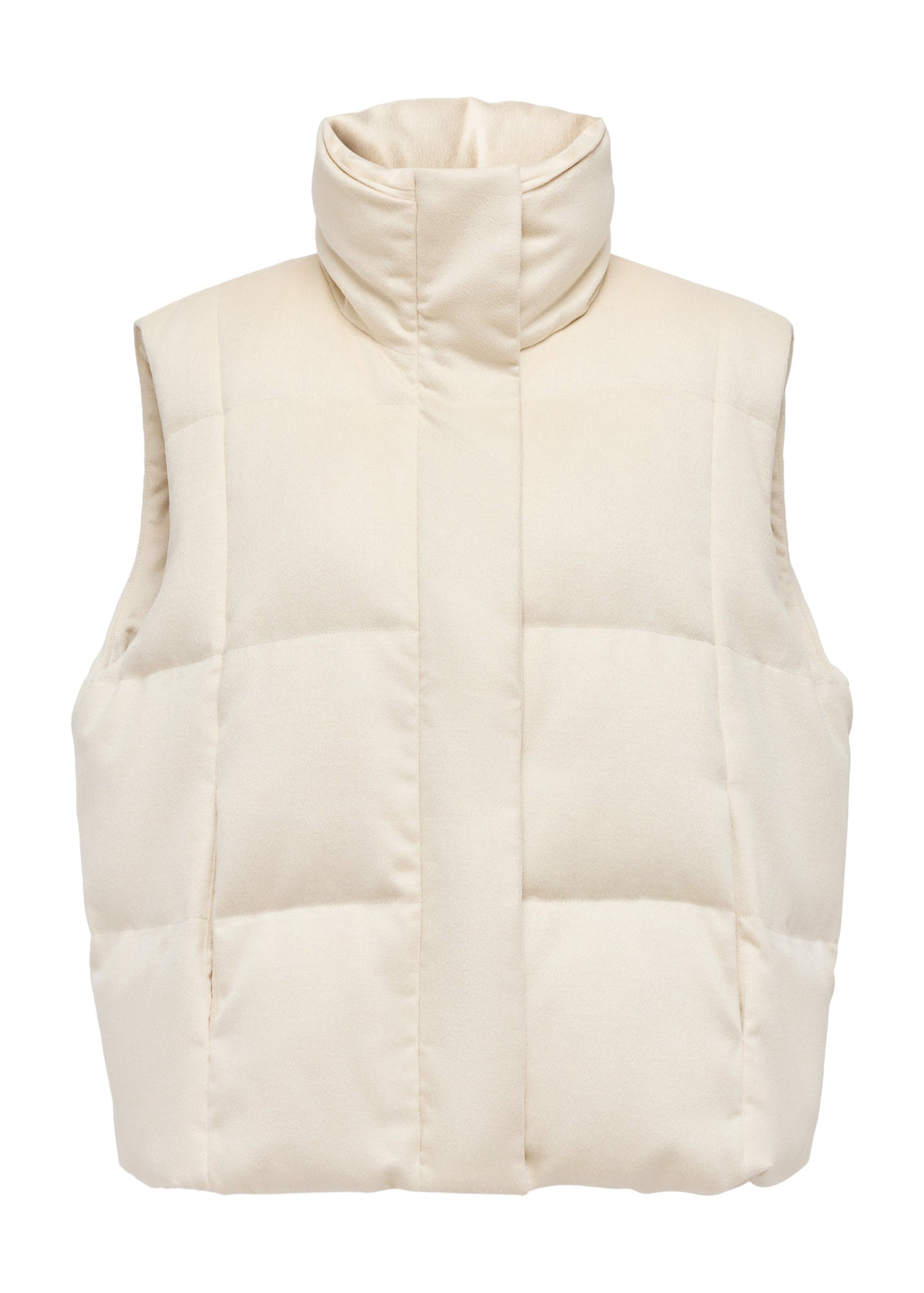 Puffer Vest | Cream