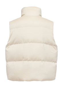 Puffer Vest | Cream