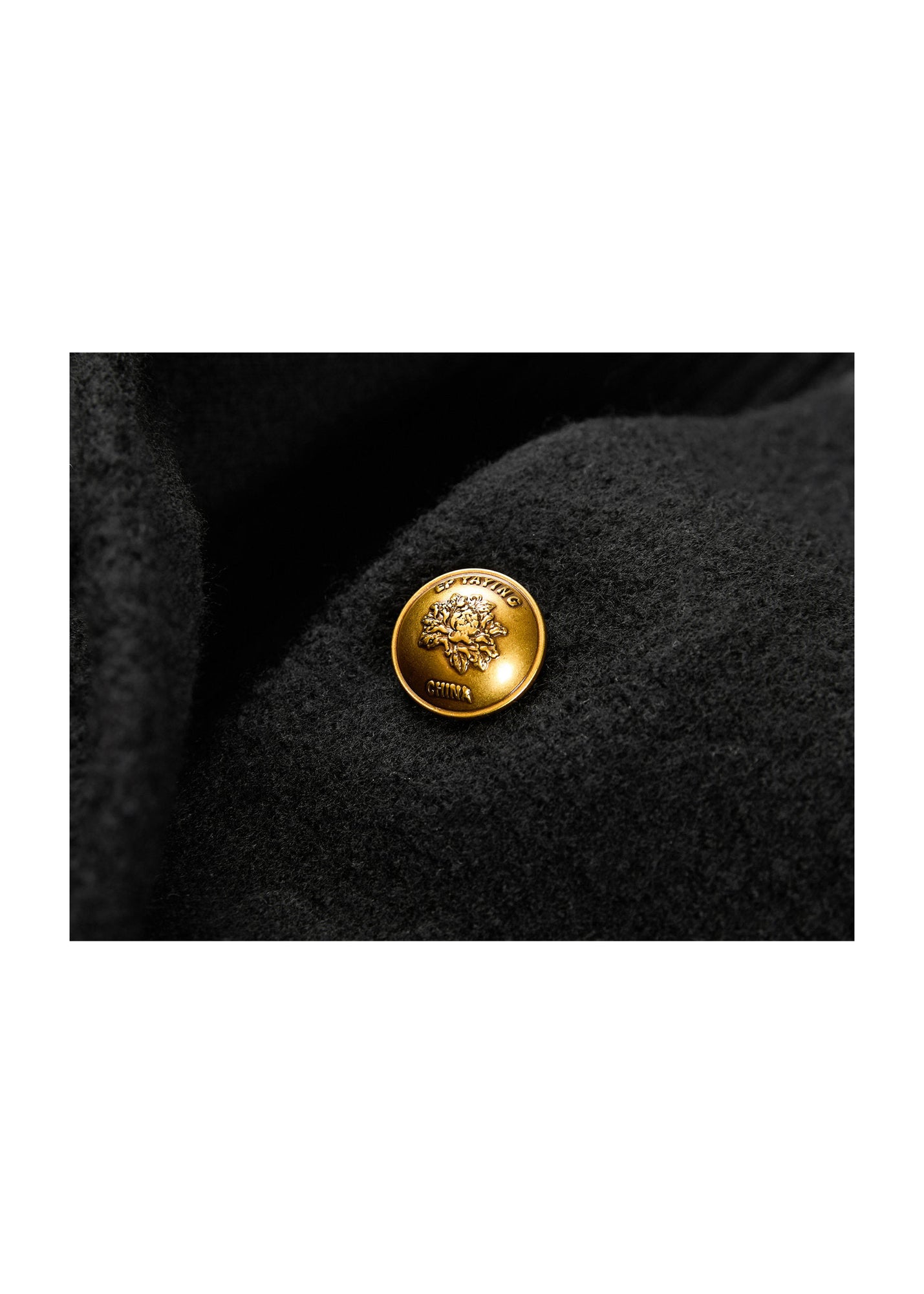Pure Wool Knitted Cardigan | Black