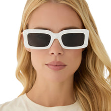 Womens | Indy Sunglasses | White Cloud | Grey Polarized Lenses
