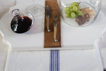Rectangle Placemats | Vintage Navy Blue Stripe | Set of 4