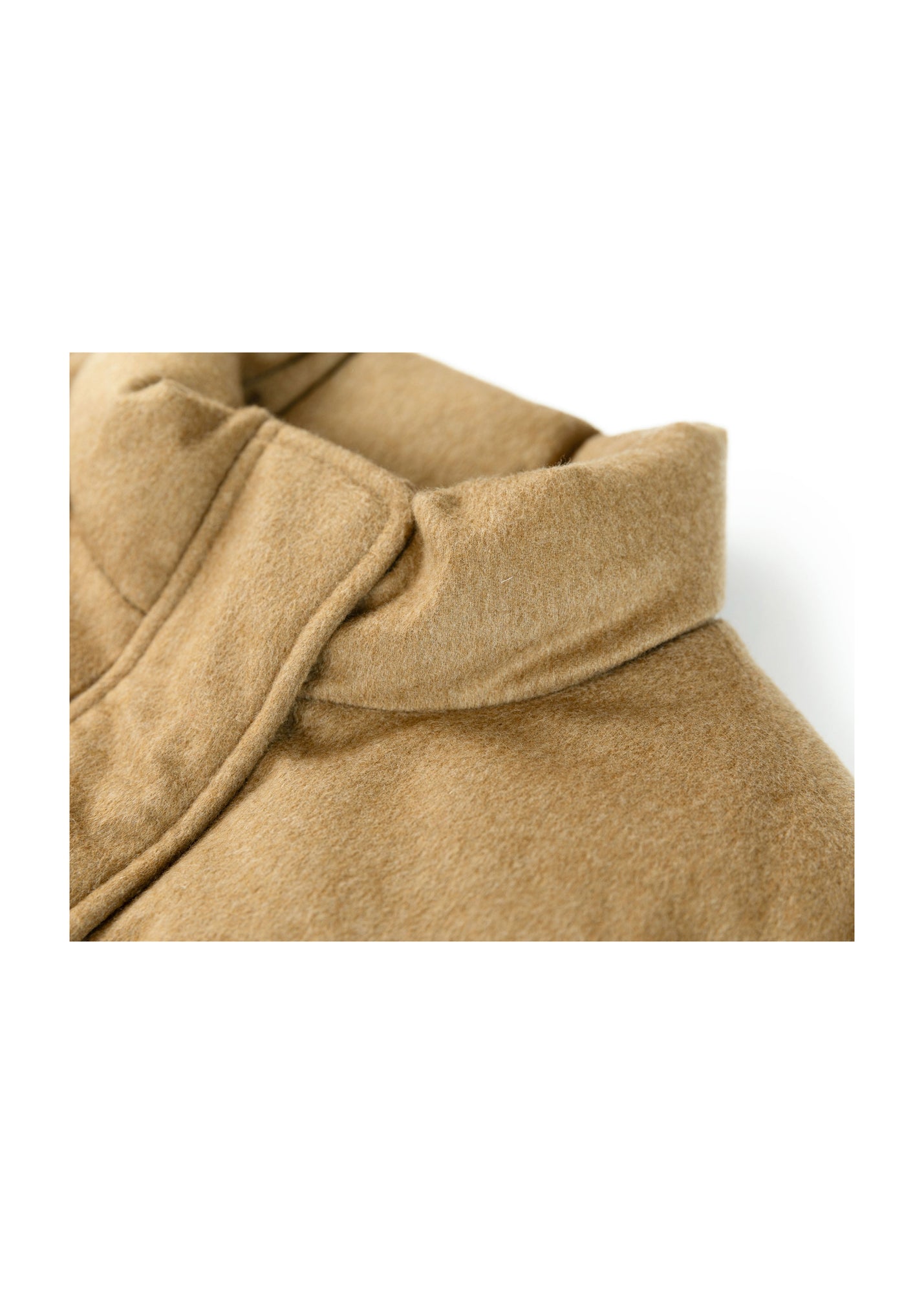 Quilted Vest | Camel