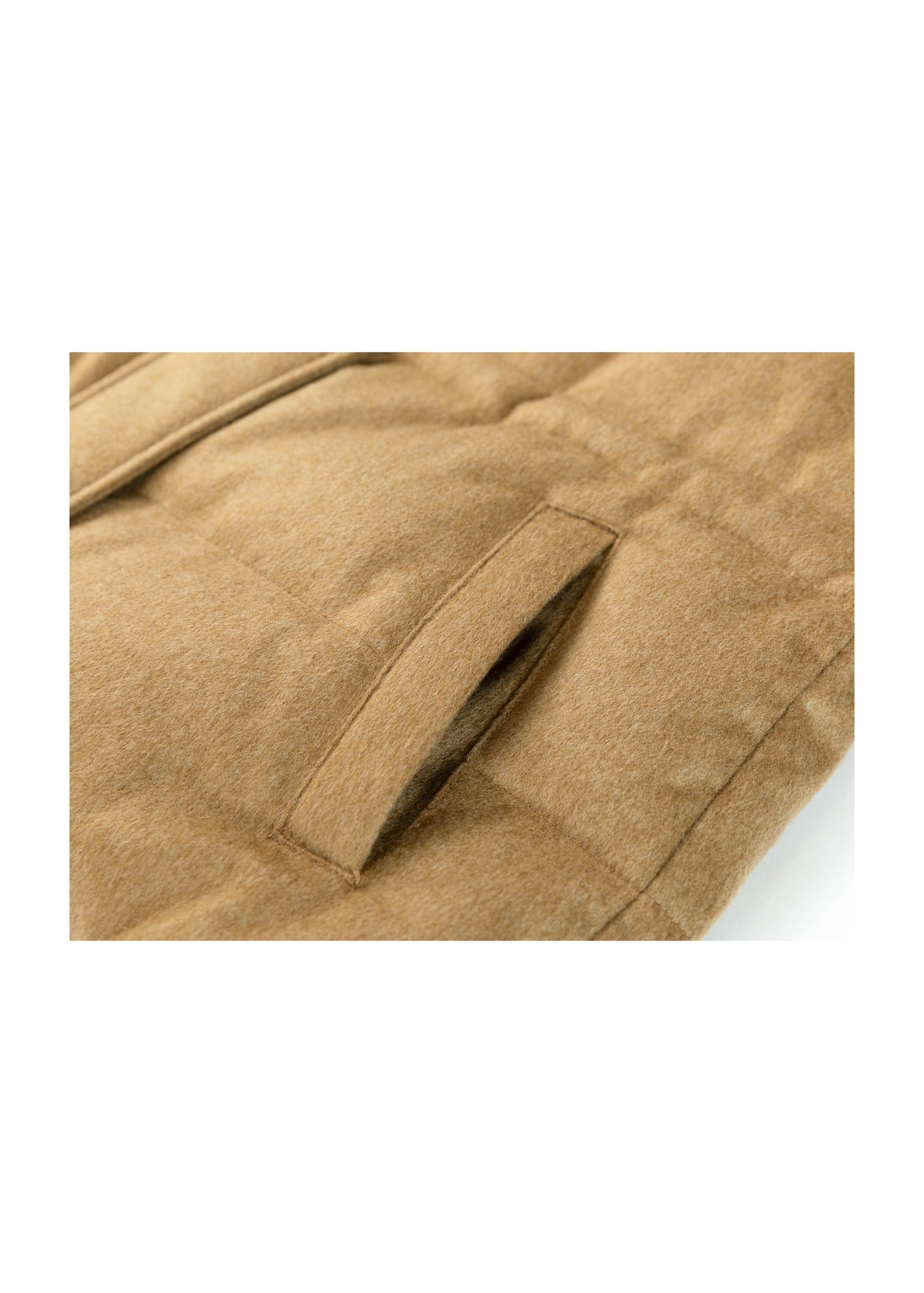 Quilted Vest | Camel