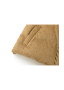 Quilted Vest | Camel
