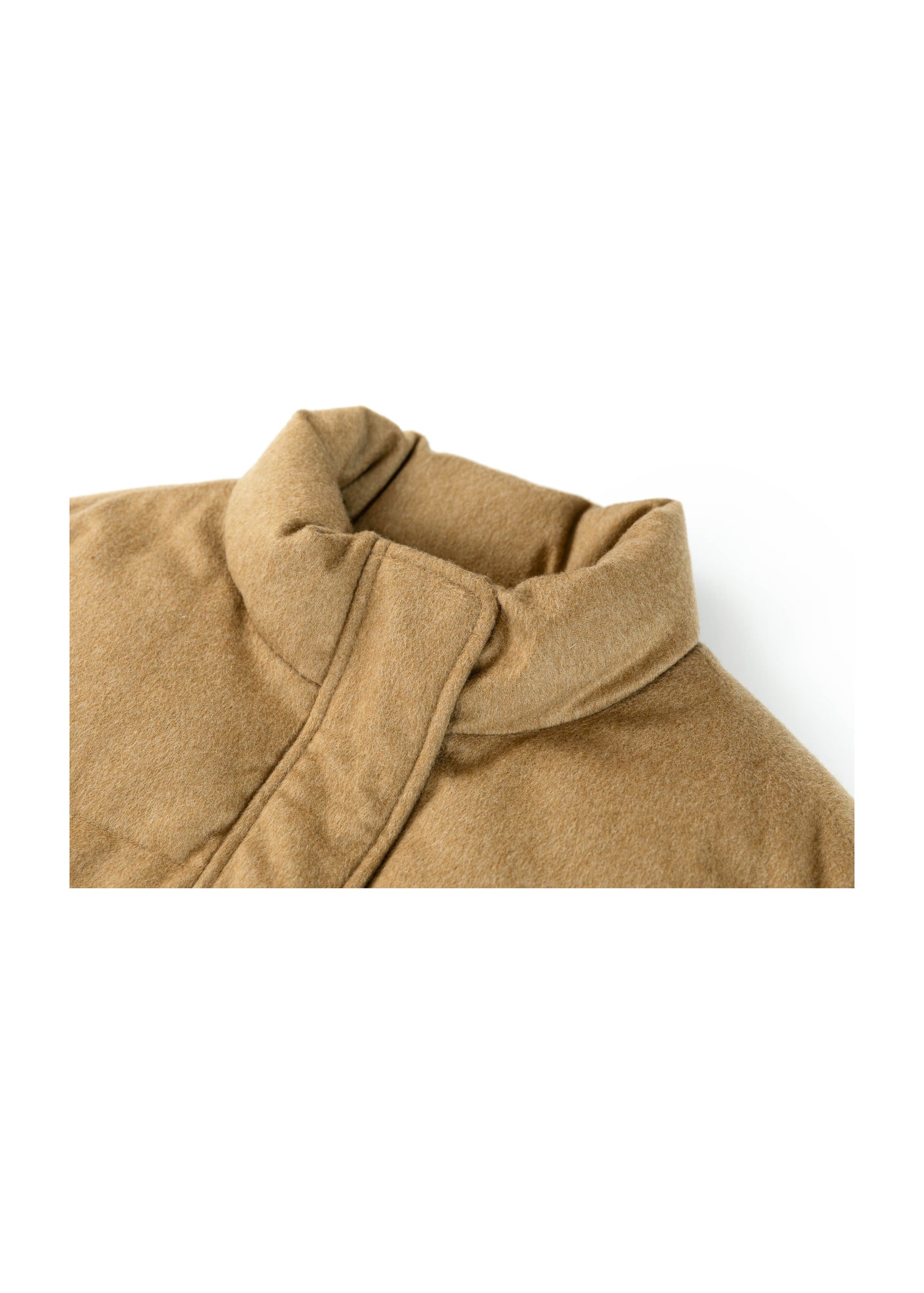 Quilted Vest | Camel