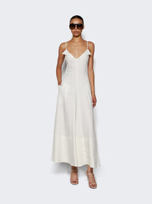 Women | Proenza Schouler | Ruby Dress In Linen Pearl | White