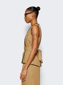 Women | Proenza Schouler | Elliot Top Hazelnut | Tan