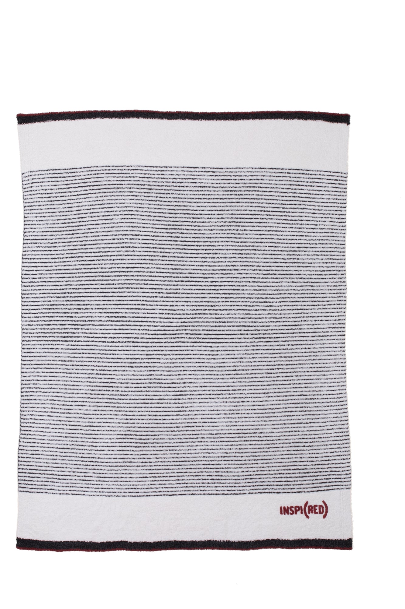 CozyChic Inspired Stripe Throw | Cream/Black