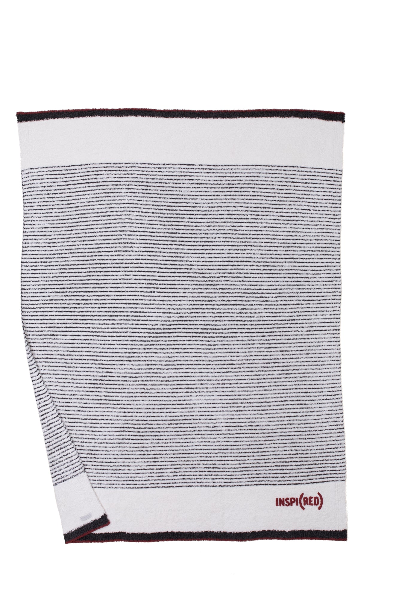 CozyChic Inspired Stripe Throw | Cream/Black