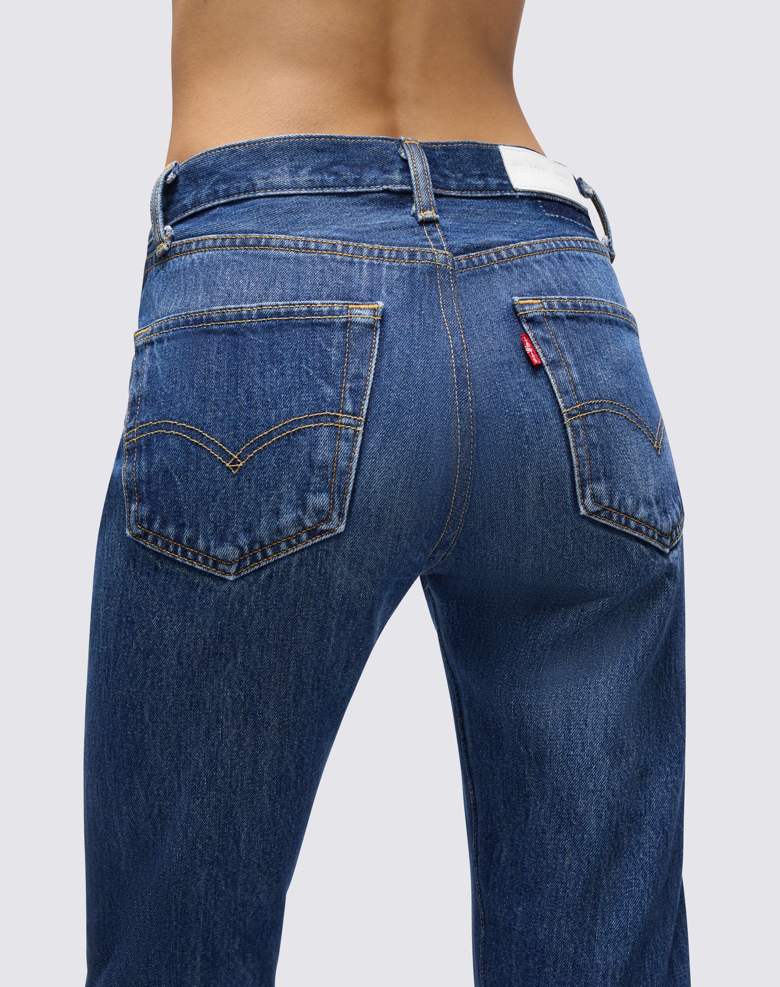 Womens | Levi's Mid Rise Baby Boot | Indigo