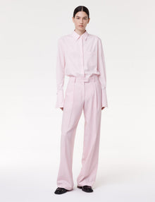 Women | Relaxed Wide Leg Pant | Pink