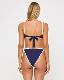 Nora Bikini Bottom | Midnight Cream