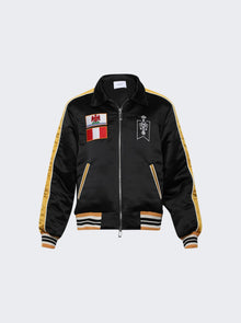 Men | Rhude | Le Soleil Bomber | Black & Mustard