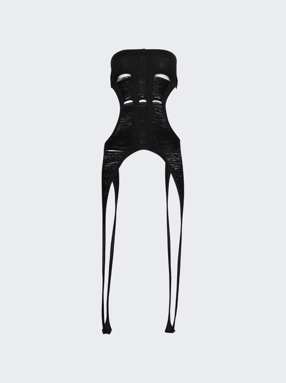 Women | Rick Owens | Tanja Long Tank Strapless Top Black