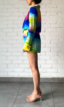 Womens | Aimee Viscose Crepe Romper | Multi
