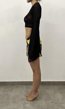 Womens | Chris Polyester Powermesh Top | Black