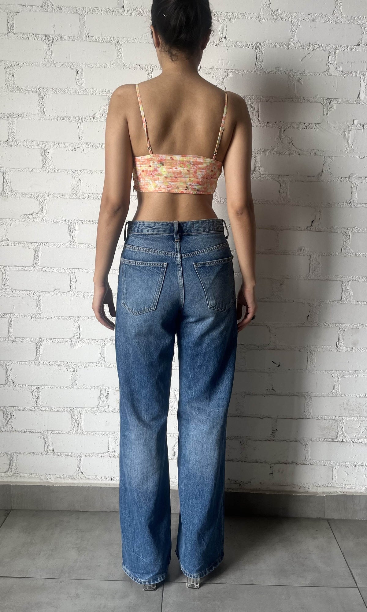 Womens | Faye Polyester Chiffon Bandeau | Multi