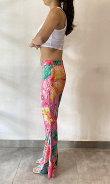 Womens | Megan Polyester Pant | Pink Floral