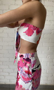 Womens | Quin Polyester Bandeau | White Multi